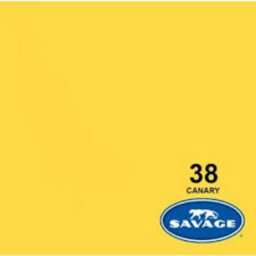 Show details for Seamless Paper - 9’ x 36’ Savage #38 Canary Picture of Seamless Paper - 9’ x 36’ Savage #38 Canary