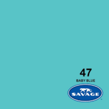 Show details for Seamless Paper - 9’ x 36’ Savage #47 Baby Blue Picture of Seamless Paper - 9’ x 36’ Savage #47 Baby Blue