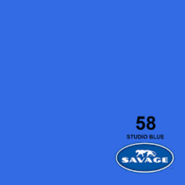 Show details for Seamless Paper - 9’ x 36’ Savage #58 Studio Blue Picture of Seamless Paper - 9’ x 36’ Savage #58 Studio Blue