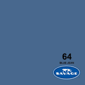 Show details for Seamless Paper - 9’ x 36’ Savage #64 Blue Jean Picture of Seamless Paper - 9’ x 36’ Savage #64 Blue Jean
