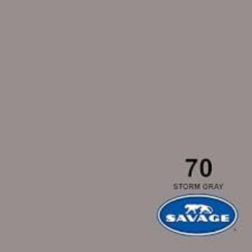 Show details for Seamless Paper - 9’ x 36’ Savage #70 Storm Gray Picture of Seamless Paper - 9’ x 36’ Savage #70 Storm Gray