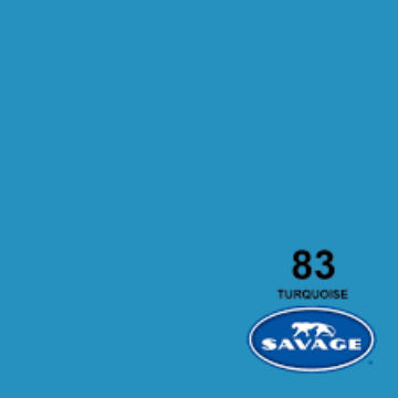 Show details for Seamless Paper - 9’ x 36’ Savage #83 Turquoise Picture of Seamless Paper - 9’ x 36’ Savage #83 Turquoise