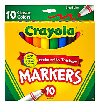 Show details for Colored Markers Pack Picture of Colored Markers Pack