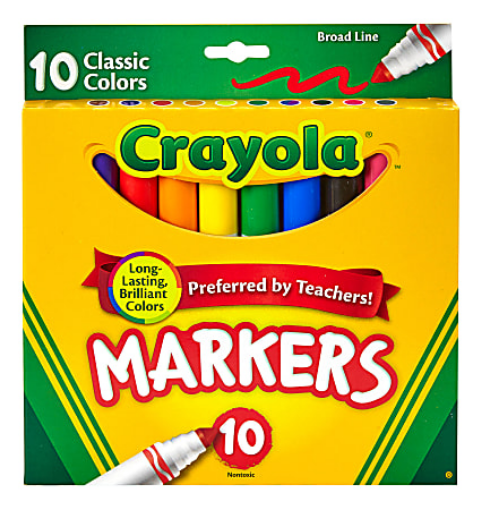 Picture of Colored Markers Pack