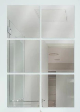 Show details for Mirror - Box of 1 x 1 Mirror Picture of Mirror - Box of 1 x 1 Mirror