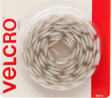 Show details for Velcro - Clear circle fasteners-5/8” 75ct Picture of Velcro - Clear circle fasteners-5/8” 75ct