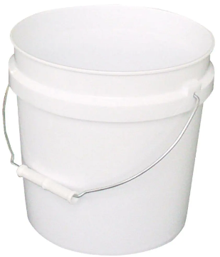 Show details for Bucket - 2 Gallon - White Picture of Bucket - 2 Gallon - White