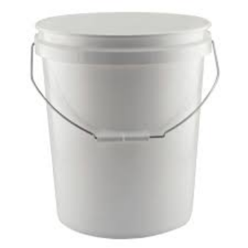 Show details for Bucket - 5 Gallon - White Picture of Bucket - 5 Gallon - White
