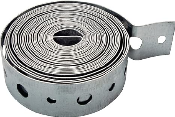 Show details for Galvanized Hanger Strap 3/4 x 25’ Picture of Galvanized Hanger Strap 3/4 x 25’