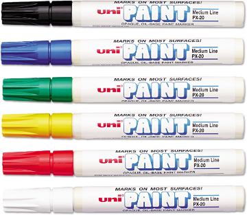 Show details for Paint Pen - Sharpie gold/silver (Single) Picture of Paint Pen - Sharpie gold/silver (Single)