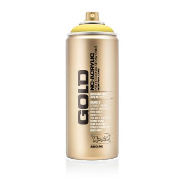 Show details for Montana Gold Acrylic Spray Paint G.1010 - EASTER YELLOW Picture of Montana Gold Acrylic Spray Paint G.1010 - EASTER YELLOW
