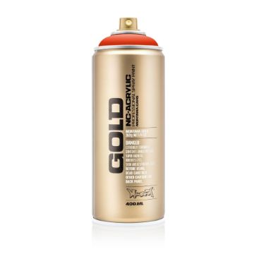 Show details for Montana Gold Acrylic Spray Paint G.2090 - RED ORANGE Picture of Montana Gold Acrylic Spray Paint G.2090 - RED ORANGE