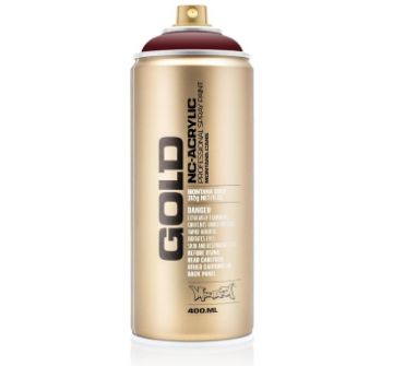 Show details for Montana Gold Acrylic Spray Paint G.3070 - PURPLE RED Picture of Montana Gold Acrylic Spray Paint G.3070 - PURPLE RED