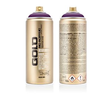Show details for Montana Gold Acrylic Spray Paint G.4240 - LAKERS Picture of Montana Gold Acrylic Spray Paint G.4240 - LAKERS