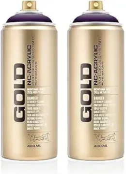 Show details for Montana Gold Acrylic Spray Paint G.4260 - BLACK PURPLE Picture of Montana Gold Acrylic Spray Paint G.4260 - BLACK PURPLE