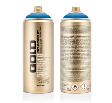Show details for Montana Gold Acrylic Spray Paint G.5060 - BLUE MAGIC Picture of Montana Gold Acrylic Spray Paint G.5060 - BLUE MAGIC