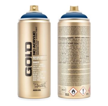 Show details for Montana Gold Acrylic Spray Paint G.5080 - ULTRAMARINE Picture of Montana Gold Acrylic Spray Paint G.5080 - ULTRAMARINE