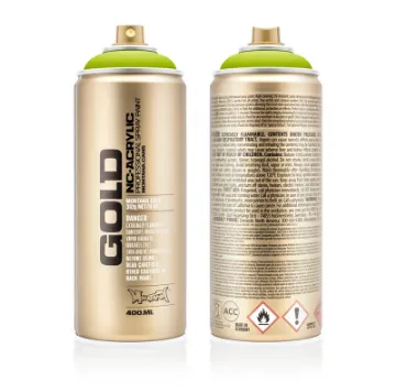 Show details for Montana Gold Acrylic Spray Paint G.6030 - LIME Picture of Montana Gold Acrylic Spray Paint G.6030 - LIME