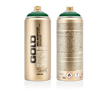 Show details for Montana Gold Acrylic Spray Paint G.6070 - SMARAGD GREEN Picture of Montana Gold Acrylic Spray Paint G.6070 - SMARAGD GREEN