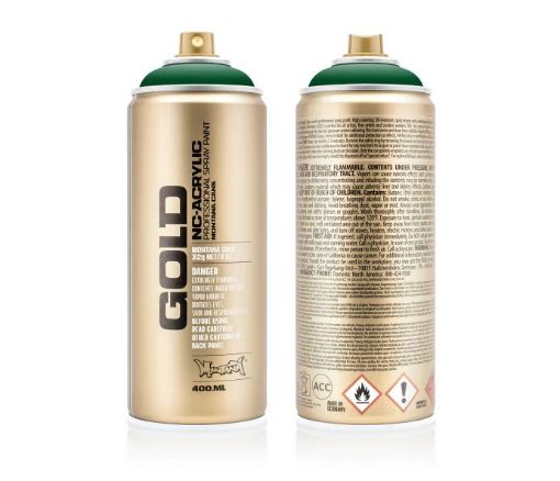 Picture of Montana Gold Acrylic Spray Paint - G6070: SMARAGD GREEN