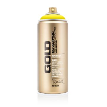 Show details for Montana Gold Acrylic Spray Paint P.1000 - 100% YELLOW Picture of Montana Gold Acrylic Spray Paint P.1000 - 100% YELLOW