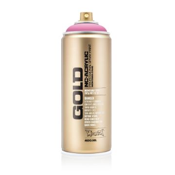 Show details for Montana Gold Acrylic Spray Paint S.4000 - SHOCK PINK LIGHT Picture of Montana Gold Acrylic Spray Paint S.4000 - SHOCK PINK LIGHT