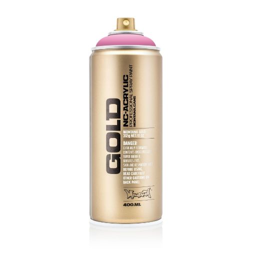 Picture of Montana Gold Acrylic Spray Paint - S4000: SHOCK PINK LIGHT