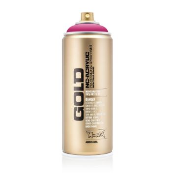 Show details for Montana Gold Acrylic Spray Paint S.4010 - SHOCK PINK Picture of Montana Gold Acrylic Spray Paint S.4010 - SHOCK PINK
