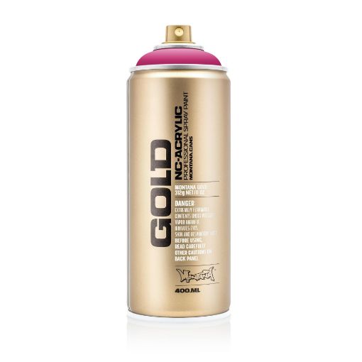 Picture of Montana Gold Acrylic Spray Paint - S4010: SHOCK PINK