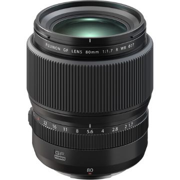Show details for Lens - Fuji GF 80MM f/1.7 R LM WR Picture of Lens - Fuji GF 80MM f/1.7 R LM WR