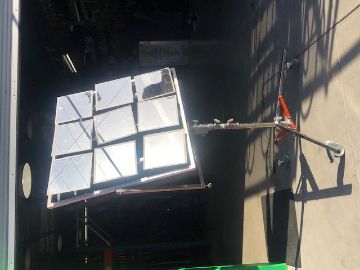 Show details for Mirror Tree 4’ X 4’  (9-1’ X 1’ Mirrors) Picture of Mirror Tree 4’ X 4’  (9-1’ X 1’ Mirrors)