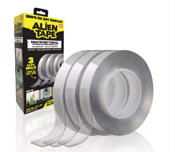 Show details for Alientape - Double Sided 1”x 10’ - 3pk Picture of Alientape - Double Sided 1”x 10’ - 3pk