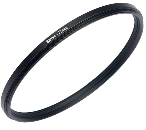 Picture of Lens - 82mm to 77mm Step Down Filter ring