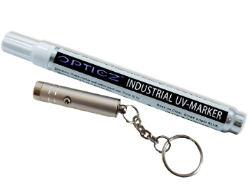Show details for Pens marker - Opticz UV blue marker and UV light Picture of Pens marker - Opticz UV blue marker and UV light