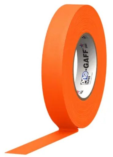 Picture of 1" Fluor Orange Cloth Tape