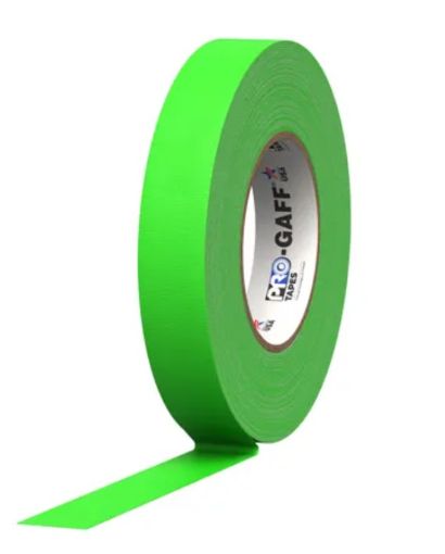 Picture of 1" Fluor Yellow Cloth Tape
