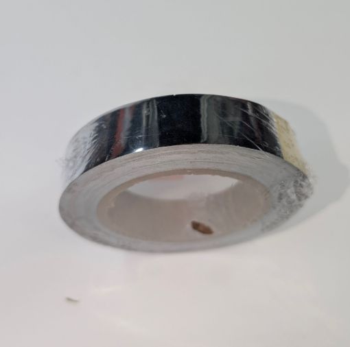 Picture of 1" Mylar Shiny Silver Tape - 50 yd