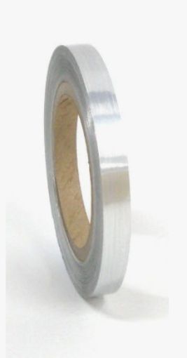 Picture of 1"Mylar Brushed Silver Tape - 50 yd