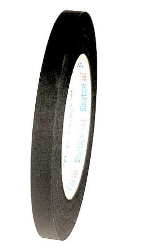 Picture of 1/2" Black Photo Paper Tape