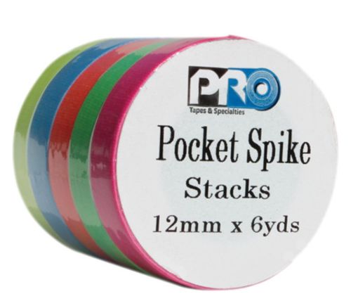 Picture of 1/2” Pro Pocket Spike 5 Stack Tape-6 yds