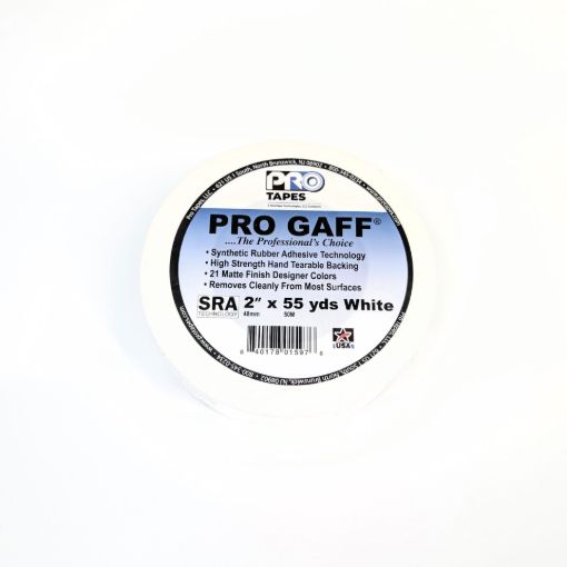 Picture of 2" White Gaffers Tape