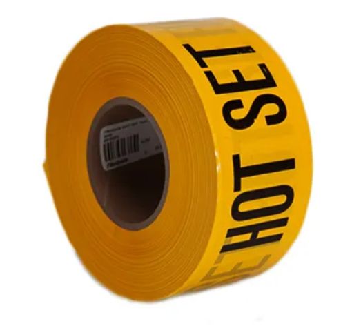 Picture of Caution - Hot Set Tape 3” x 1000’